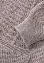 100% CASHMERE BUTTON OVERSHIRT
