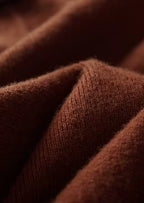 NORVALE WOOL RIBBED BUTTONLESS POLO