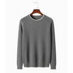 NORVALE WOOL TWO TONE CREWNECK