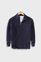 Pasano Cable Knit Zip Up