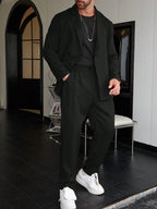 Old Money Casual One-Color Men’s Suit