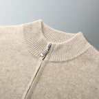 Old Money Men’s Cashmere Zip Jacket