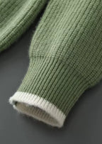 NORVALE WOOL TWO TONE CREWNECK