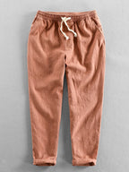Linen Cotton Blend Shorts