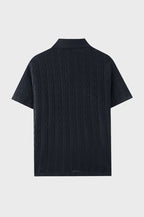 Knitted Button Up Shirt