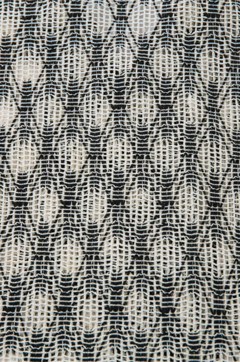 Knitted Hollow Out Shirt