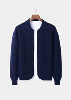 100% CASHMERE BUTTON OVERSHIRT