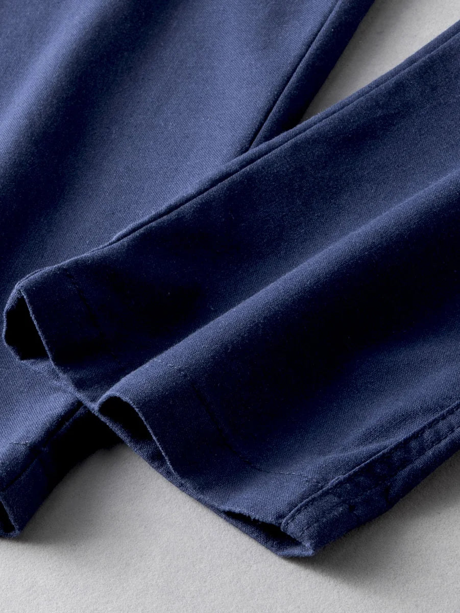 Straight-Leg Linen Pants