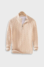 Pasano Cable Knit Zip Up