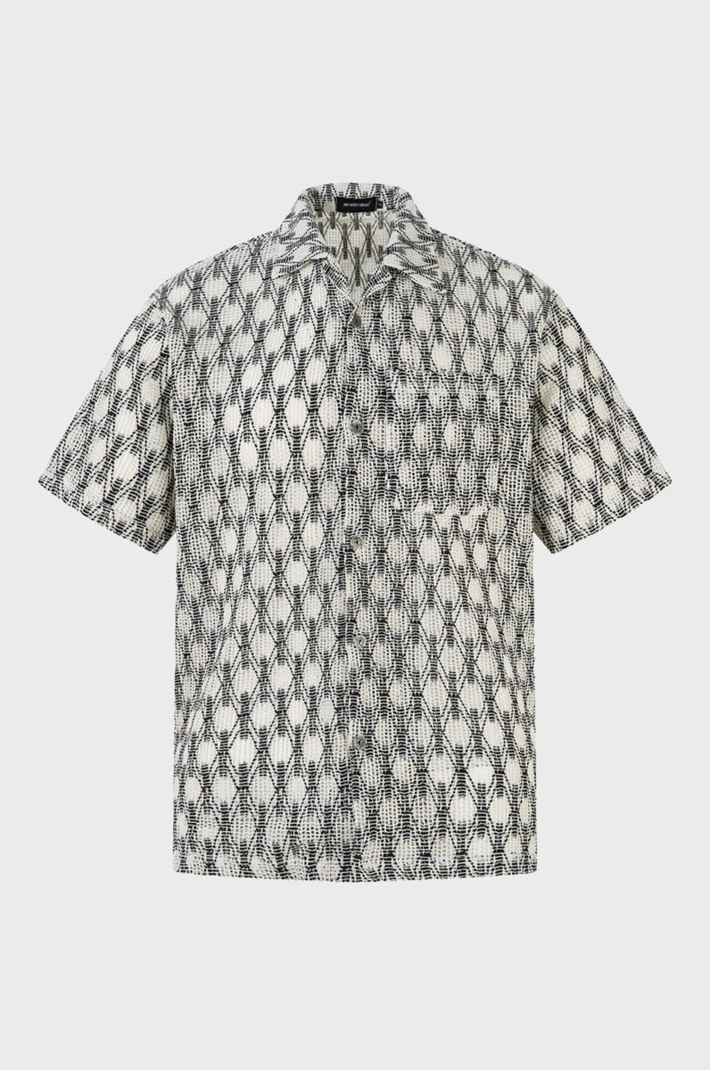 Knitted Hollow Out Shirt