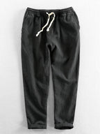 Linen Cotton Blend Shorts