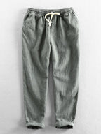 Linen Cotton Blend Shorts