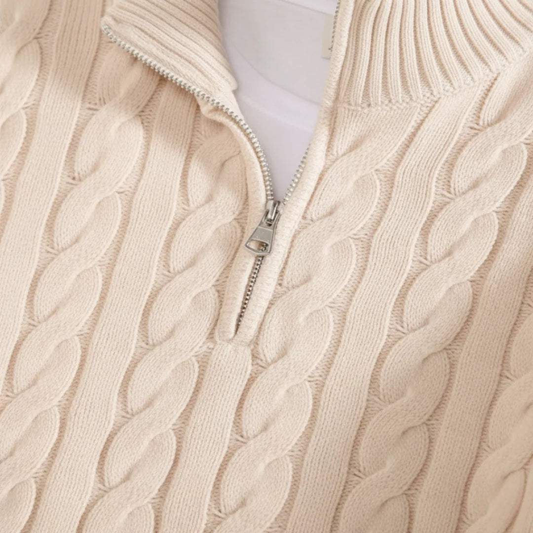Constance - Half Zip Sweater