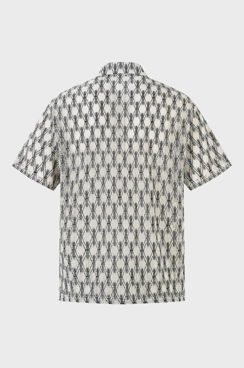 Knitted Hollow Out Shirt