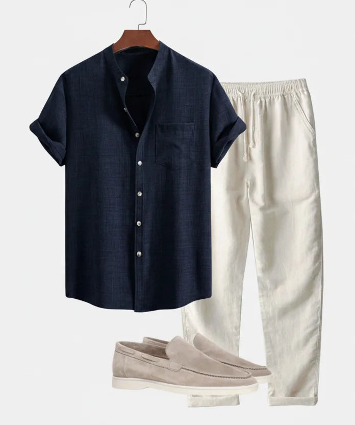 Old Money Outfit - Dark Blue