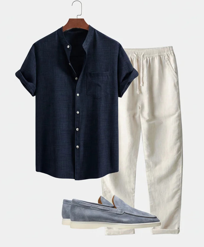 Old Money Outfit - Dark Blue