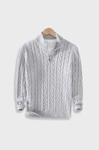Pasano Cable Knit Zip Up