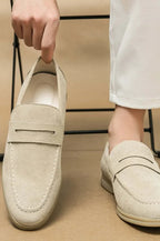 Suede Leather Loafers