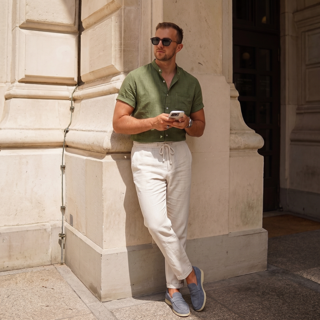 Old Money Outfit - Green