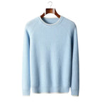 NORVALE WOOL TWO TONE CREWNECK
