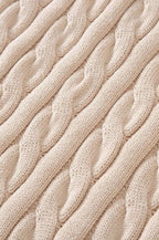 Pasano Cable Knit Zip Up