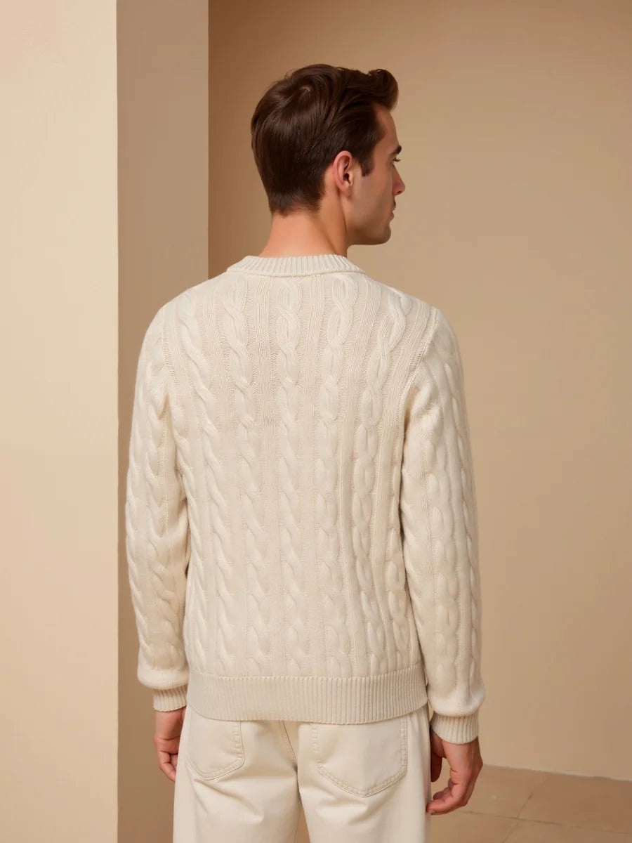 Cashmere Cable Knit Sweater