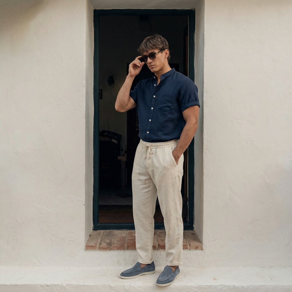 Old Money Outfit - Dark Blue