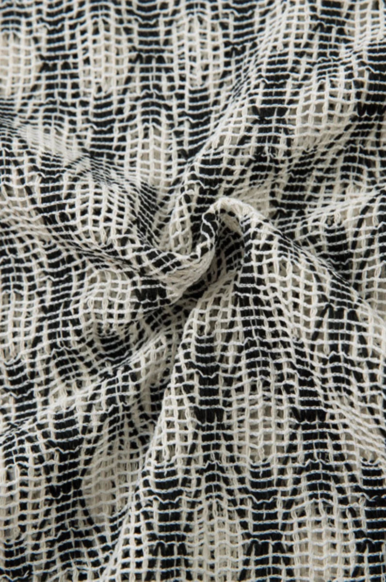 Knitted Hollow Out Shirt